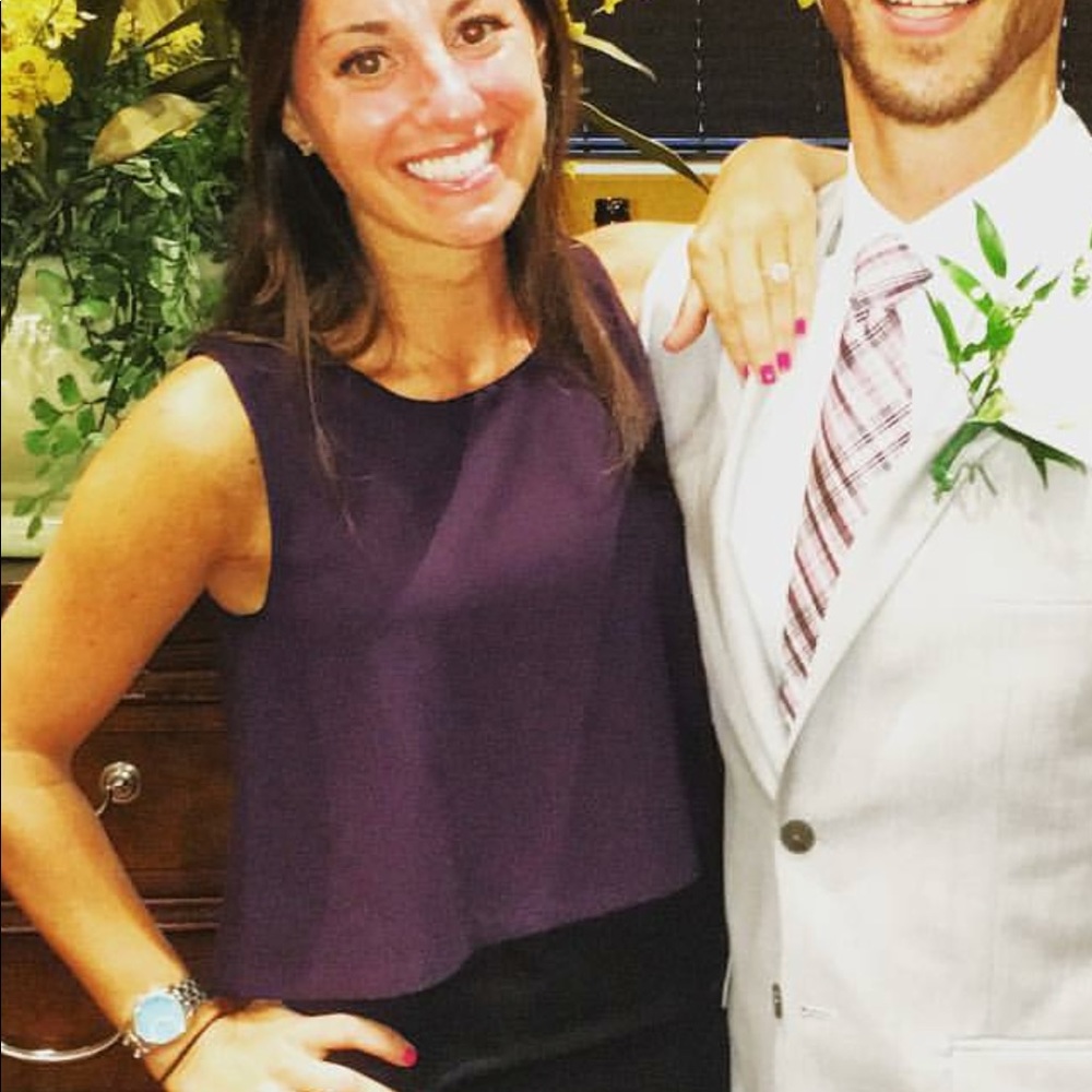 Worn only once design lab two tone dress.